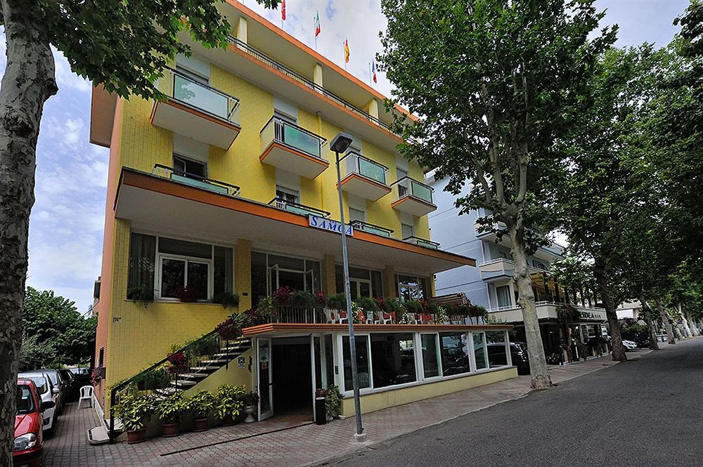 Hotel Samoa Rimini Exteriör bild